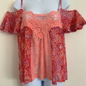 Ransom Lace Off-Shoulder Blouse